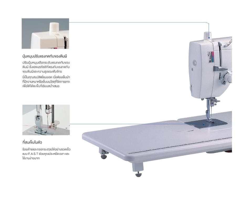 pq1500sl จักรเย็บผ้า BROTHER บุนกะ Bunka แฟชั่น