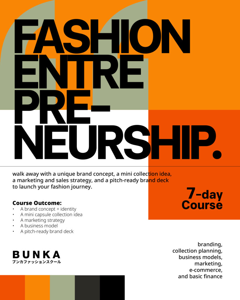 Bunka Fashion Entrepreneurship