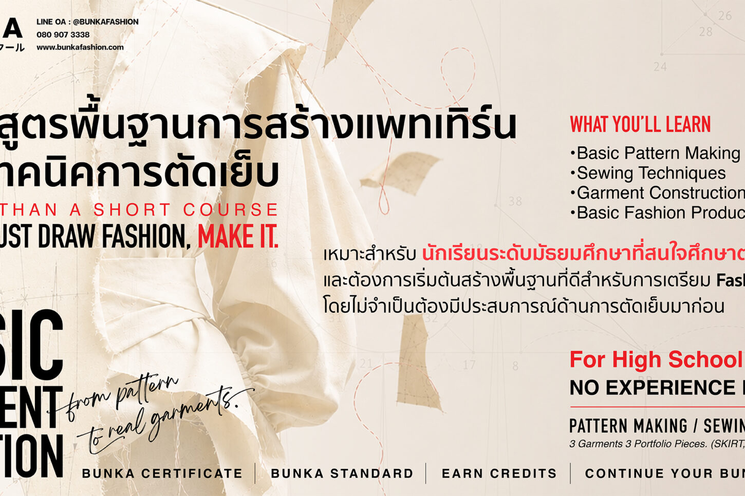 Basic Garment Creation High School
